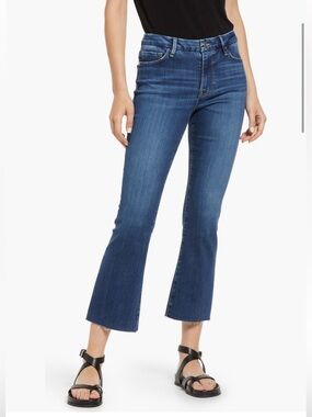 FRAME- Le Crop Mini Bootcut Raw hem denim